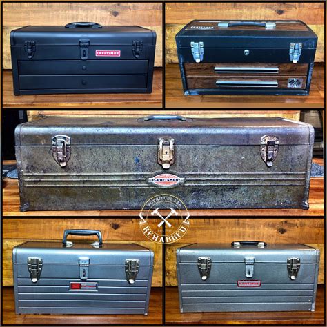 old metal tool box restoration|craftsman tool box restoration.